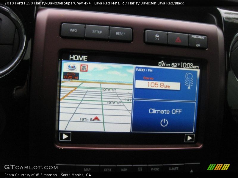 Lava Red Metallic / Harley Davidson Lava Red/Black 2010 Ford F150 Harley-Davidson SuperCrew 4x4