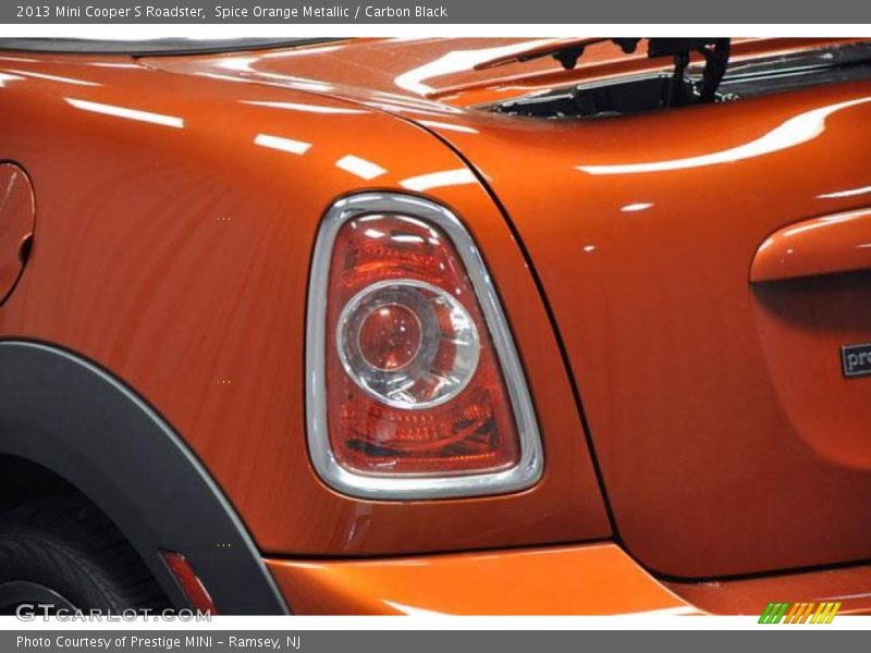 Spice Orange Metallic / Carbon Black 2013 Mini Cooper S Roadster