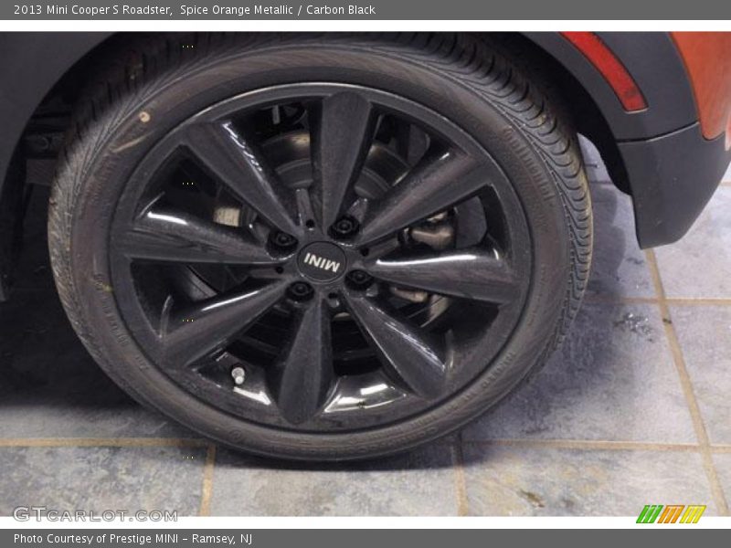 Spice Orange Metallic / Carbon Black 2013 Mini Cooper S Roadster