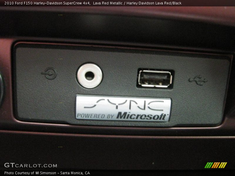 Lava Red Metallic / Harley Davidson Lava Red/Black 2010 Ford F150 Harley-Davidson SuperCrew 4x4