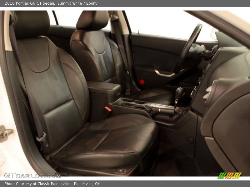 Summit White / Ebony 2010 Pontiac G6 GT Sedan
