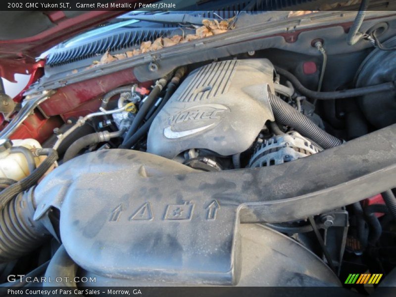 Garnet Red Metallic / Pewter/Shale 2002 GMC Yukon SLT