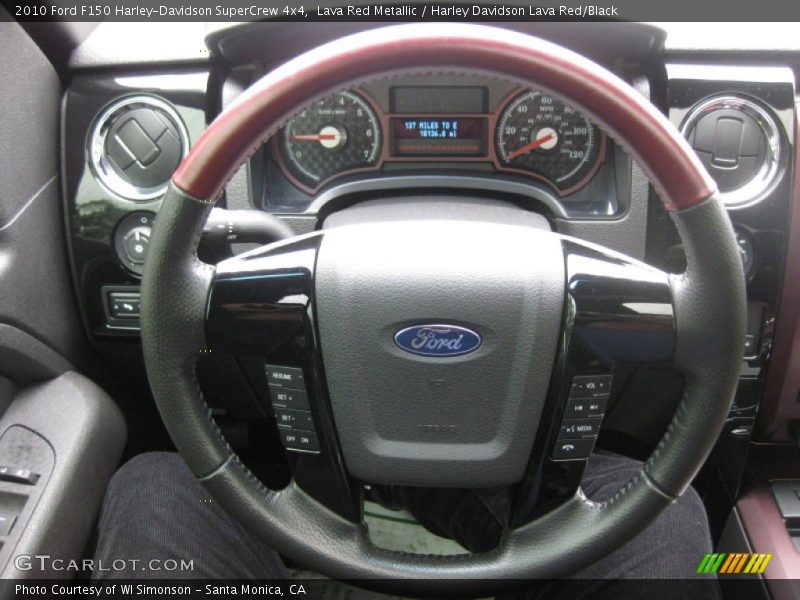  2010 F150 Harley-Davidson SuperCrew 4x4 Steering Wheel
