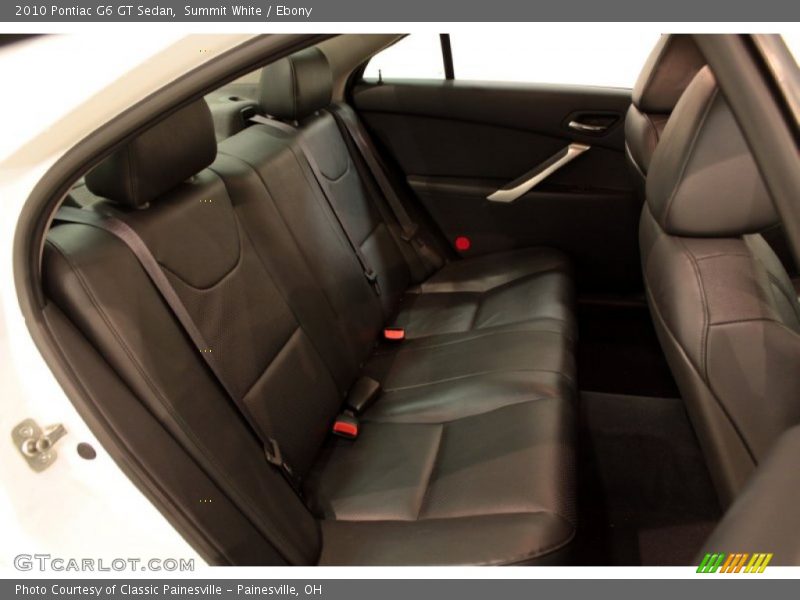 Summit White / Ebony 2010 Pontiac G6 GT Sedan