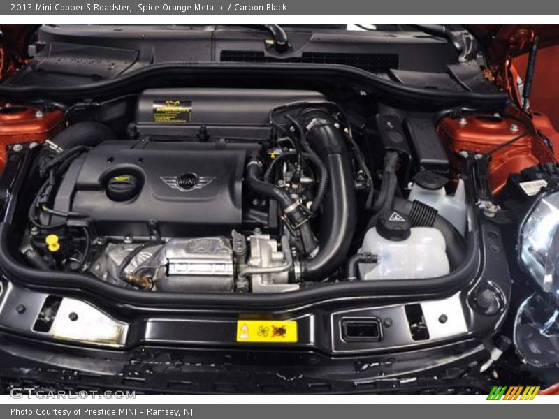 Spice Orange Metallic / Carbon Black 2013 Mini Cooper S Roadster