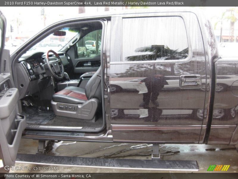 Lava Red Metallic / Harley Davidson Lava Red/Black 2010 Ford F150 Harley-Davidson SuperCrew 4x4
