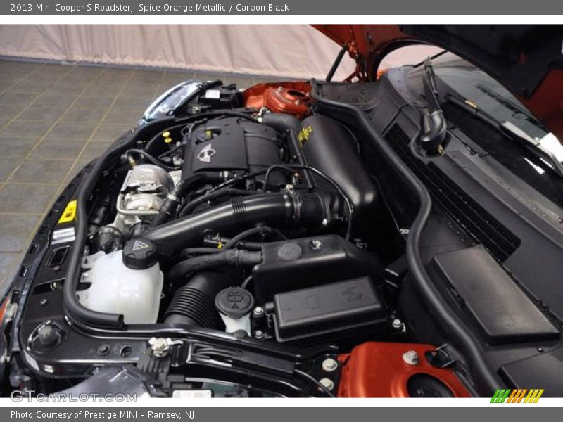 Spice Orange Metallic / Carbon Black 2013 Mini Cooper S Roadster