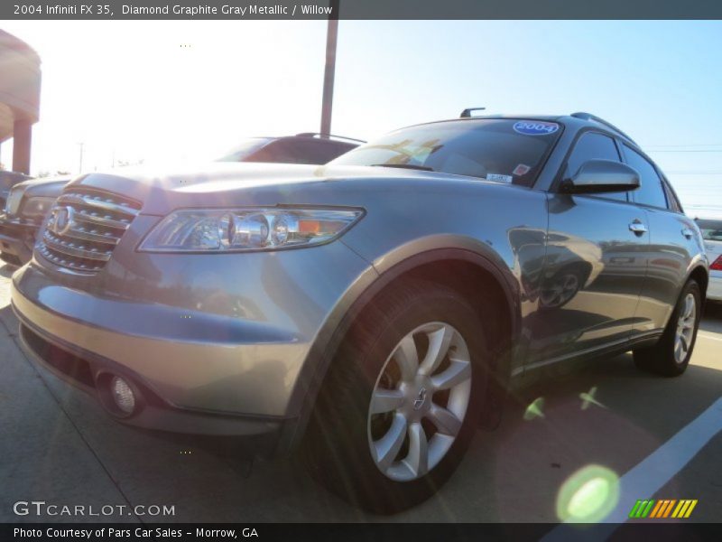 Diamond Graphite Gray Metallic / Willow 2004 Infiniti FX 35
