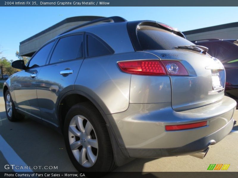 Diamond Graphite Gray Metallic / Willow 2004 Infiniti FX 35