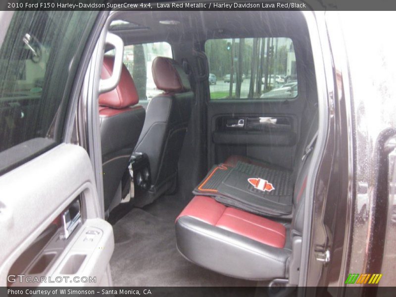 Lava Red Metallic / Harley Davidson Lava Red/Black 2010 Ford F150 Harley-Davidson SuperCrew 4x4