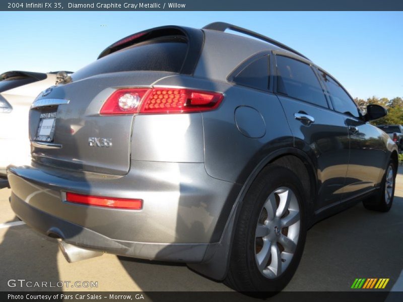 Diamond Graphite Gray Metallic / Willow 2004 Infiniti FX 35