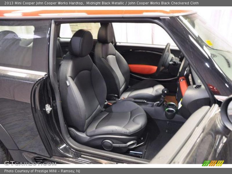  2013 Cooper John Cooper Works Hardtop John Cooper Works Black Checkered Cloth Interior