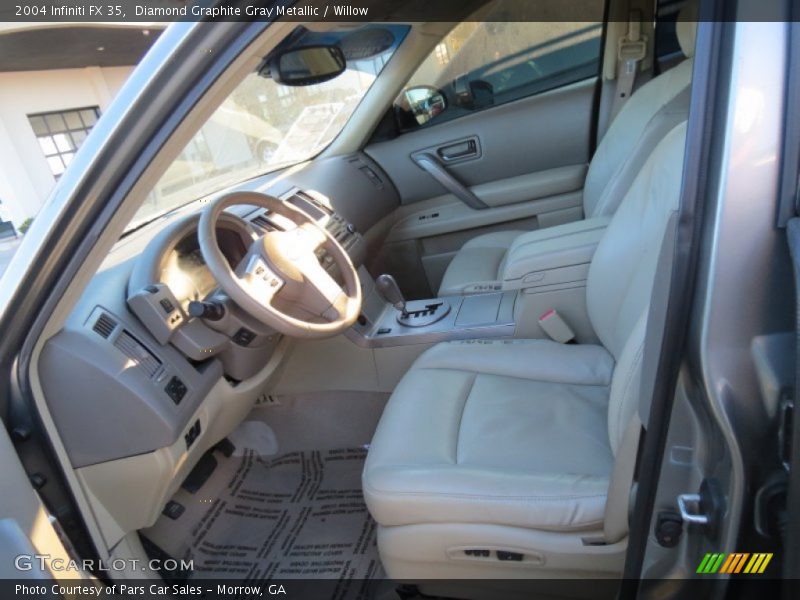 Diamond Graphite Gray Metallic / Willow 2004 Infiniti FX 35