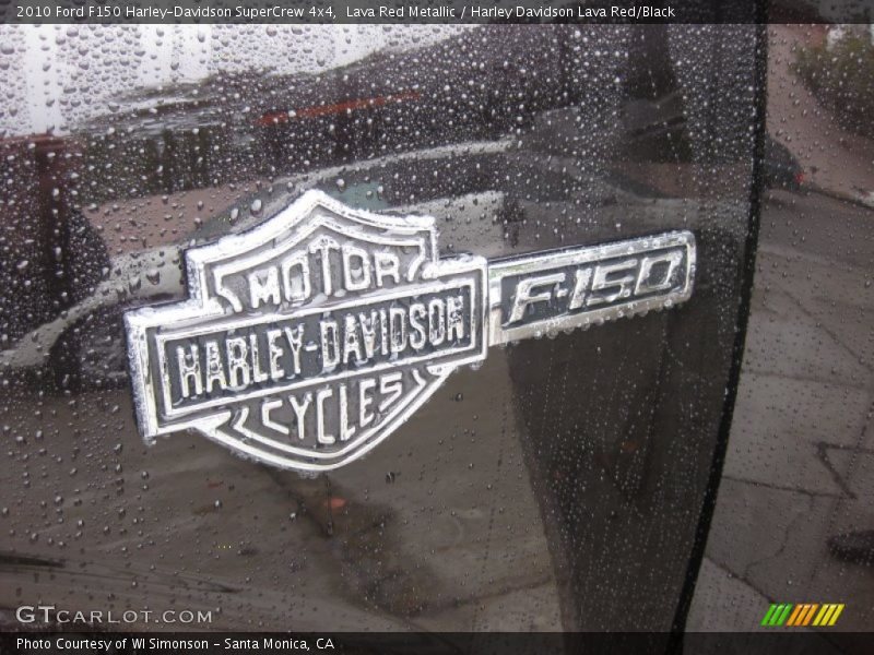 Lava Red Metallic / Harley Davidson Lava Red/Black 2010 Ford F150 Harley-Davidson SuperCrew 4x4