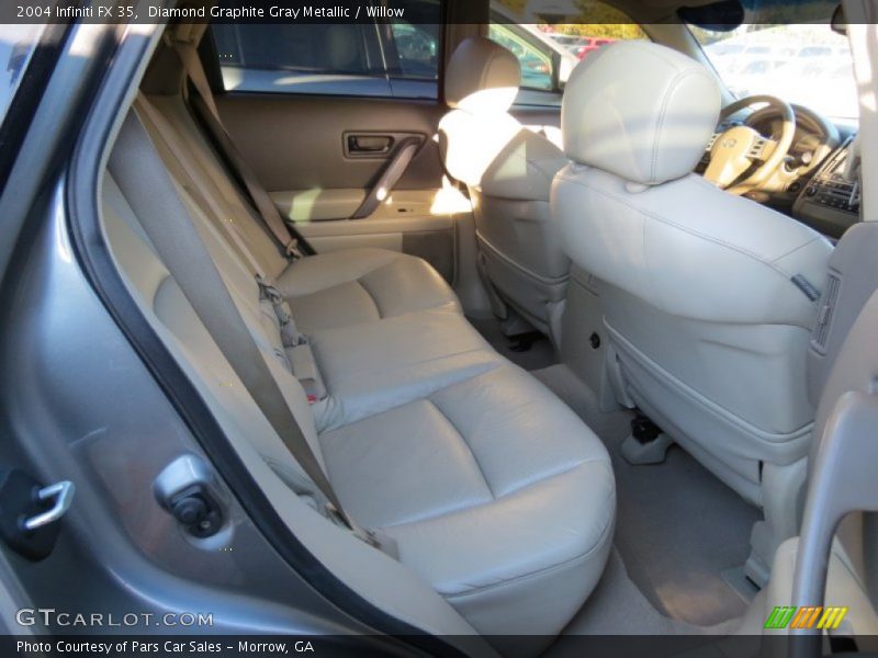 Diamond Graphite Gray Metallic / Willow 2004 Infiniti FX 35