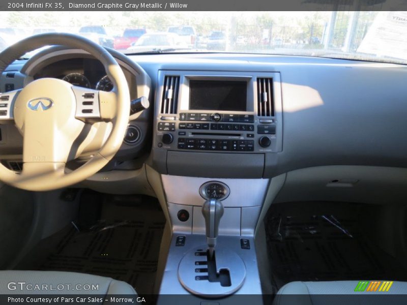 Diamond Graphite Gray Metallic / Willow 2004 Infiniti FX 35