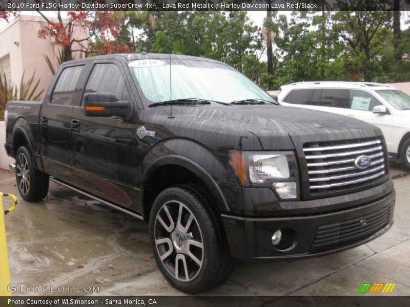 Lava Red Metallic / Harley Davidson Lava Red/Black 2010 Ford F150 Harley-Davidson SuperCrew 4x4