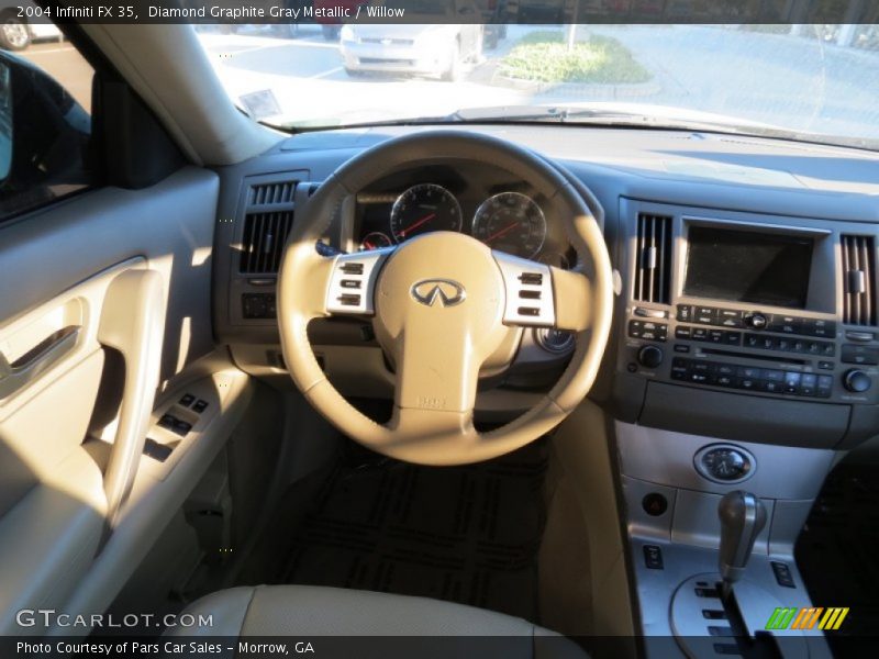 Diamond Graphite Gray Metallic / Willow 2004 Infiniti FX 35