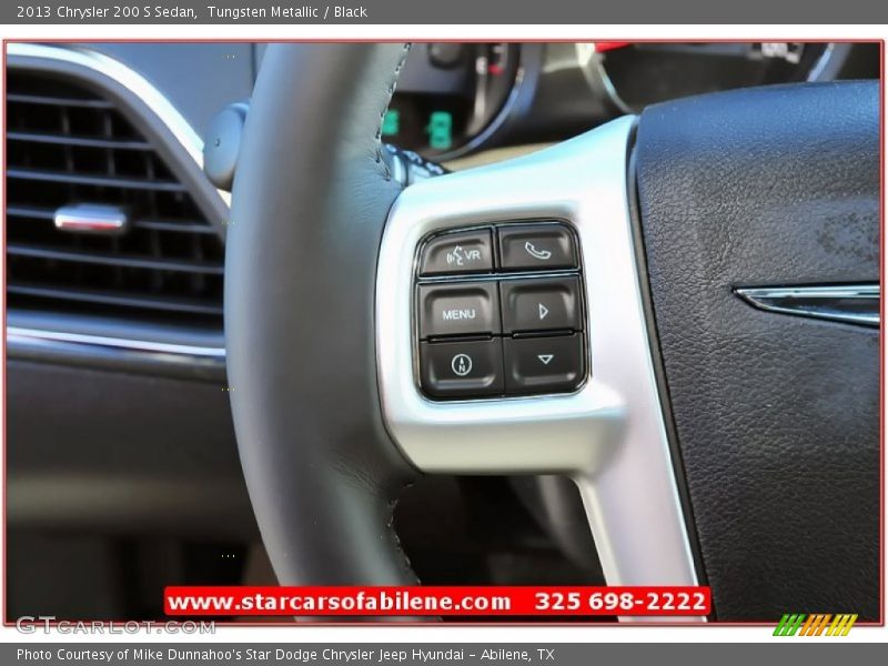 Tungsten Metallic / Black 2013 Chrysler 200 S Sedan