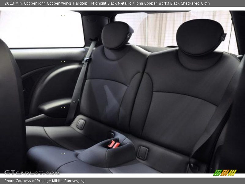Rear Seat of 2013 Cooper John Cooper Works Hardtop