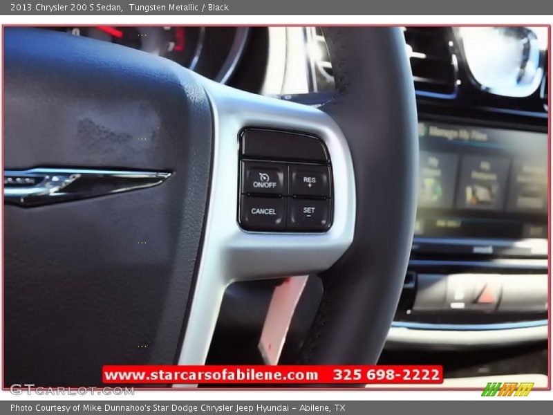 Tungsten Metallic / Black 2013 Chrysler 200 S Sedan
