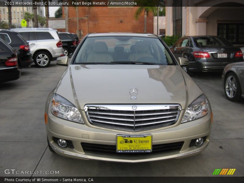 Pearl Beige Metallic / Almond/Mocha 2011 Mercedes-Benz C 300 Luxury