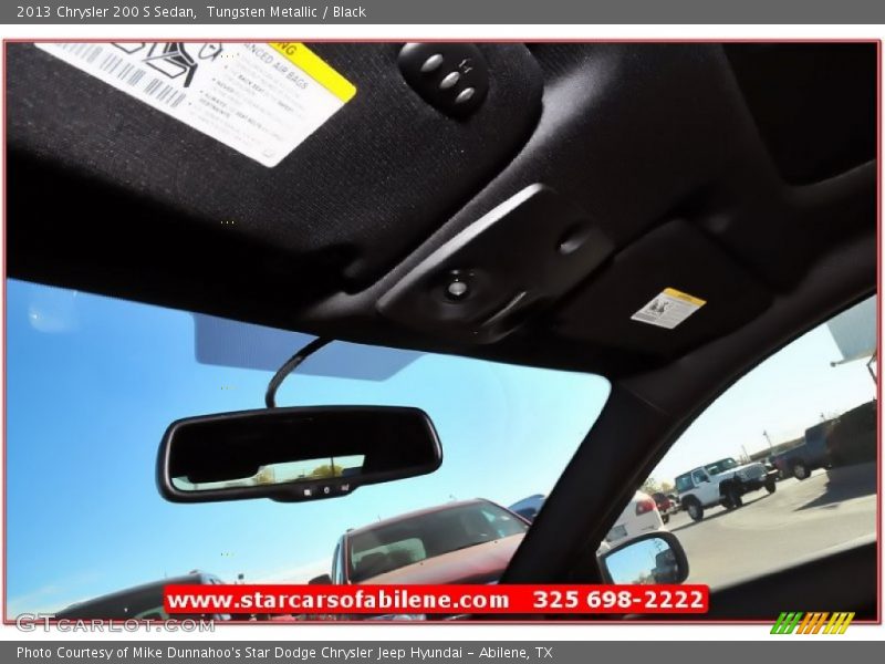 Tungsten Metallic / Black 2013 Chrysler 200 S Sedan