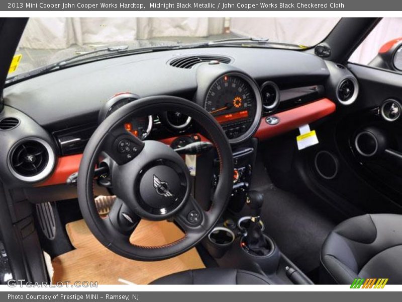Dashboard of 2013 Cooper John Cooper Works Hardtop