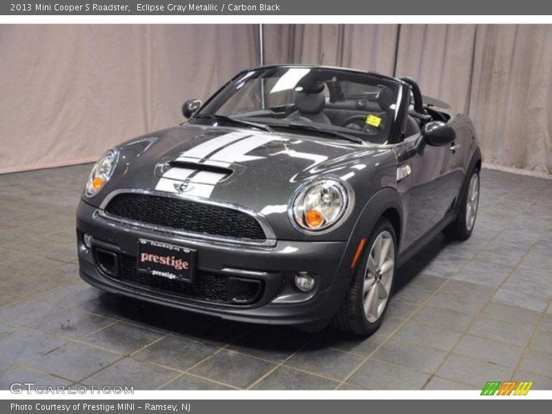 Eclipse Gray Metallic / Carbon Black 2013 Mini Cooper S Roadster