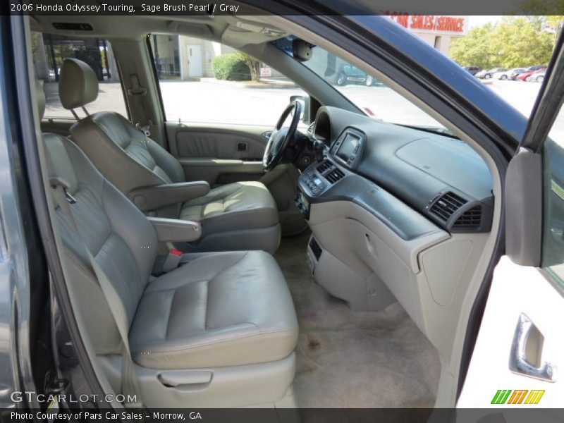Sage Brush Pearl / Gray 2006 Honda Odyssey Touring