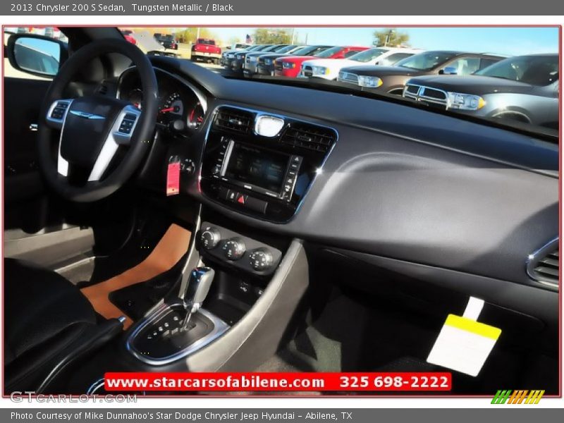Tungsten Metallic / Black 2013 Chrysler 200 S Sedan