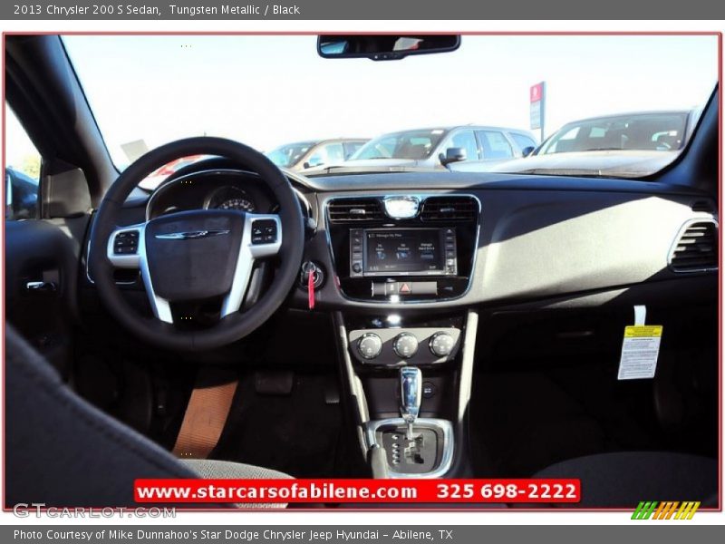 Tungsten Metallic / Black 2013 Chrysler 200 S Sedan