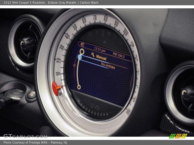 Eclipse Gray Metallic / Carbon Black 2013 Mini Cooper S Roadster