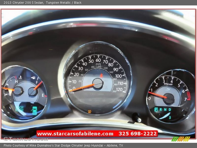Tungsten Metallic / Black 2013 Chrysler 200 S Sedan