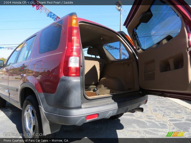 Chianti Red Pearl / Saddle 2004 Honda CR-V LX