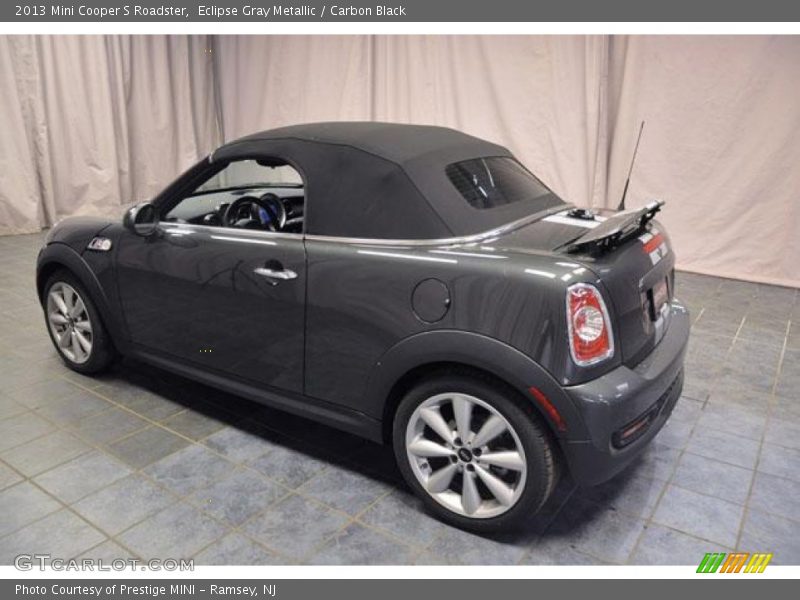 Eclipse Gray Metallic / Carbon Black 2013 Mini Cooper S Roadster