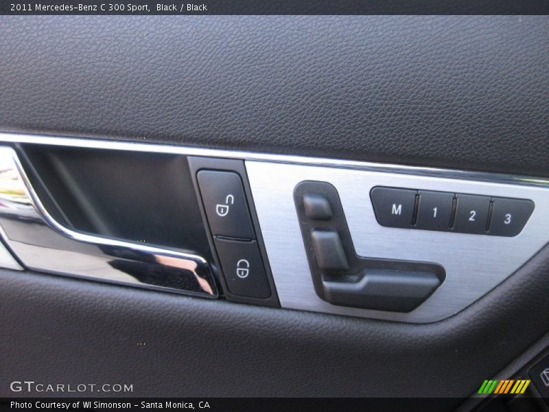 Black / Black 2011 Mercedes-Benz C 300 Sport