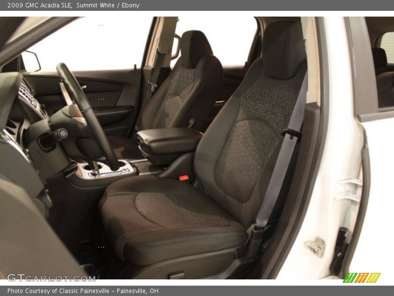 Summit White / Ebony 2009 GMC Acadia SLE
