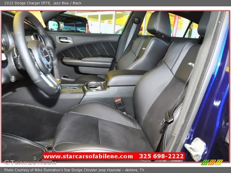 Jazz Blue / Black 2013 Dodge Charger SRT8