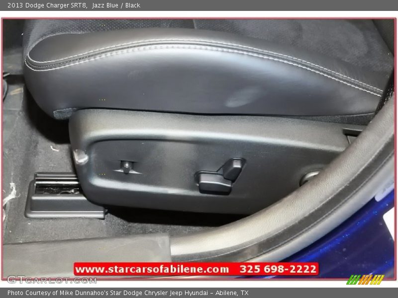 Jazz Blue / Black 2013 Dodge Charger SRT8