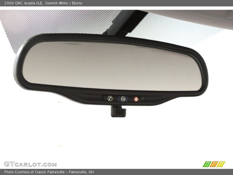 Summit White / Ebony 2009 GMC Acadia SLE