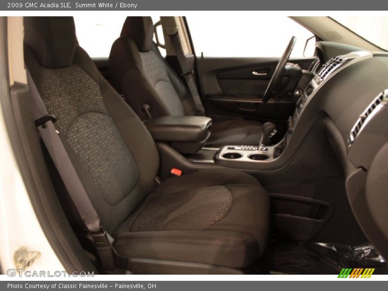 Summit White / Ebony 2009 GMC Acadia SLE