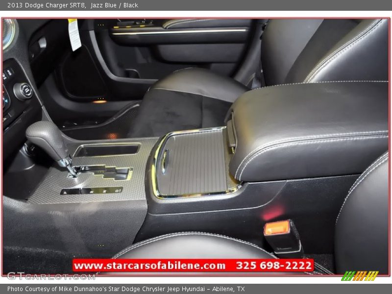 Jazz Blue / Black 2013 Dodge Charger SRT8