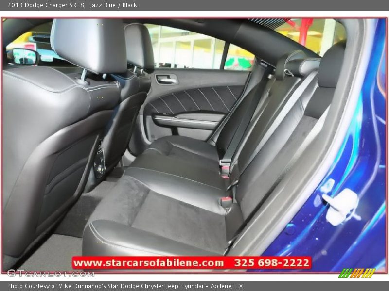Jazz Blue / Black 2013 Dodge Charger SRT8