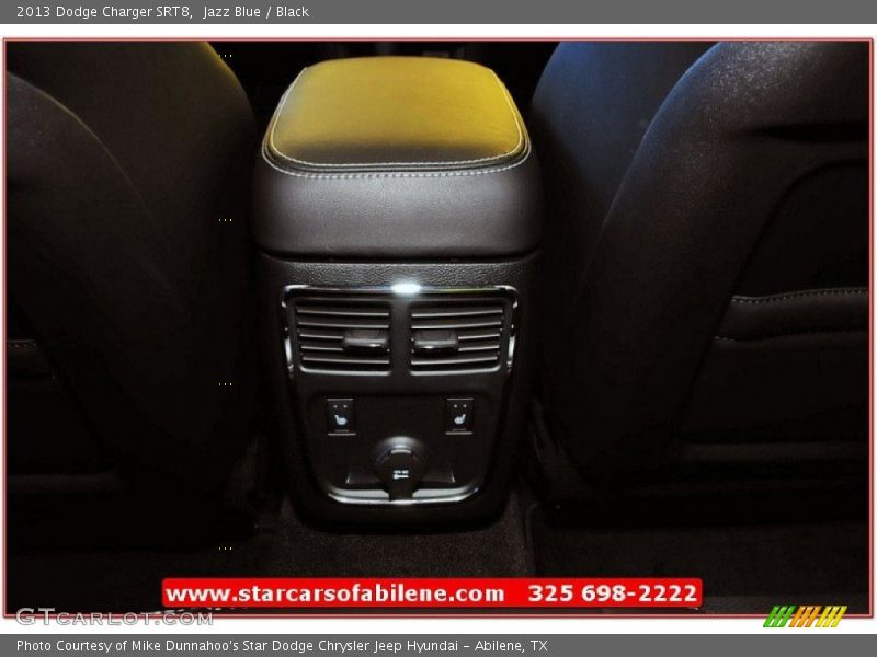 Jazz Blue / Black 2013 Dodge Charger SRT8