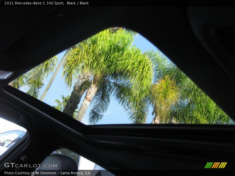 Black / Black 2011 Mercedes-Benz C 300 Sport