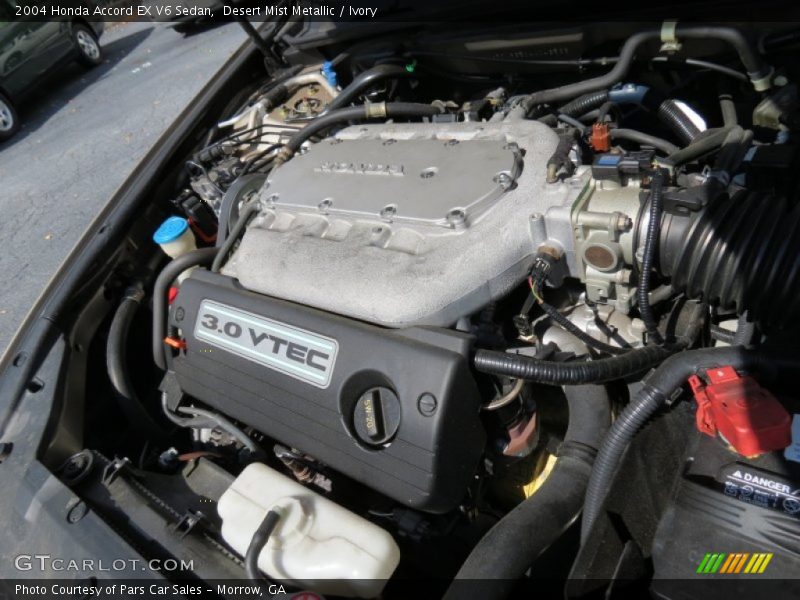 Desert Mist Metallic / Ivory 2004 Honda Accord EX V6 Sedan
