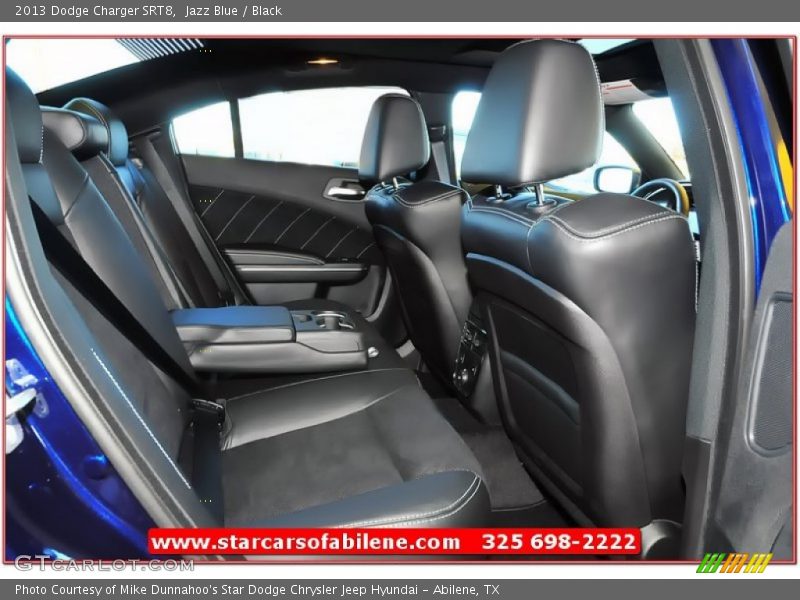 Jazz Blue / Black 2013 Dodge Charger SRT8