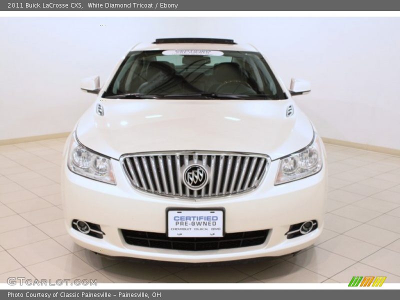 White Diamond Tricoat / Ebony 2011 Buick LaCrosse CXS