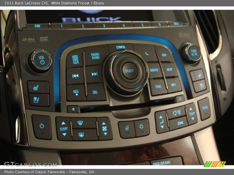 Controls of 2011 LaCrosse CXS